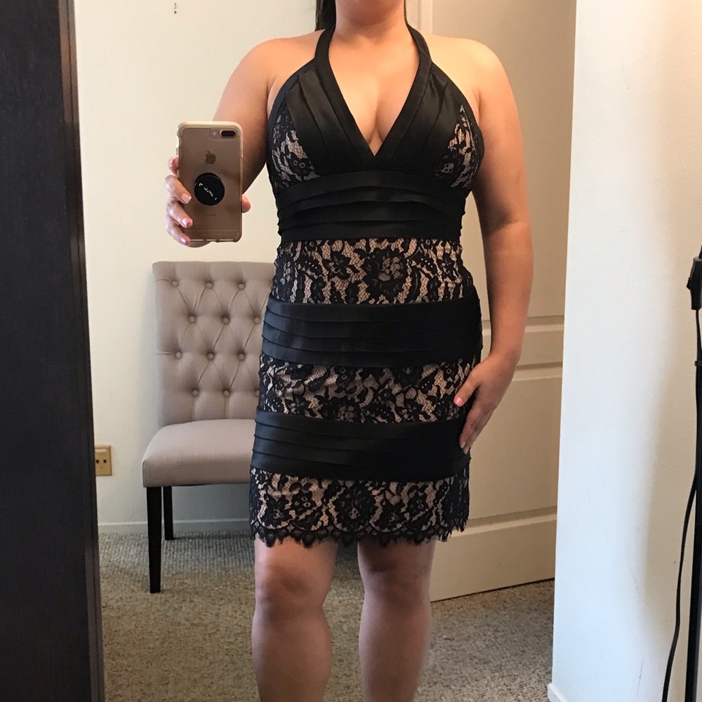 BCBG Black Lace Dress - Picture 4 of 4